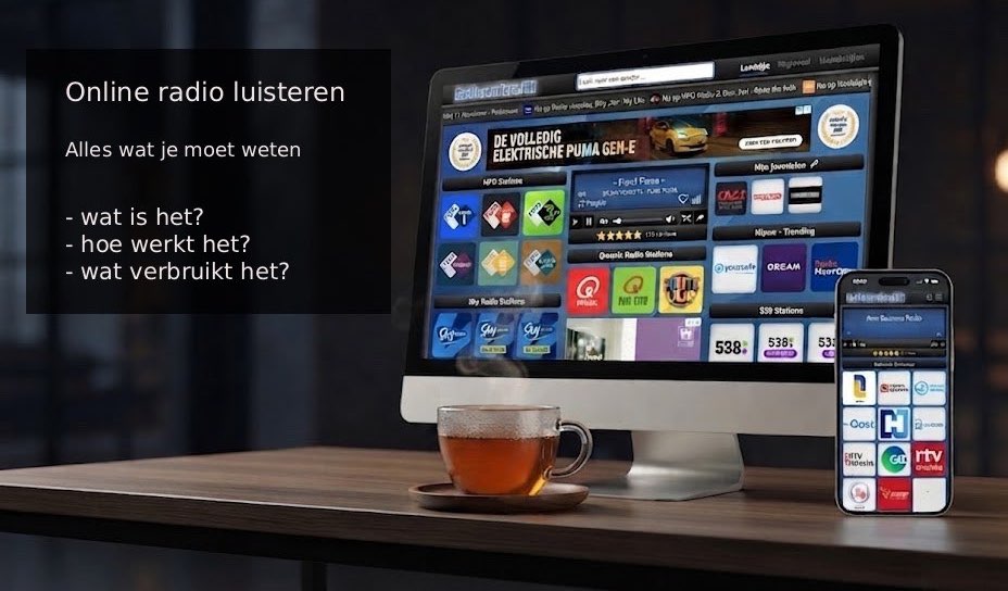 Online radio luisteren op desktop en mobiel via Radiozenders.FM