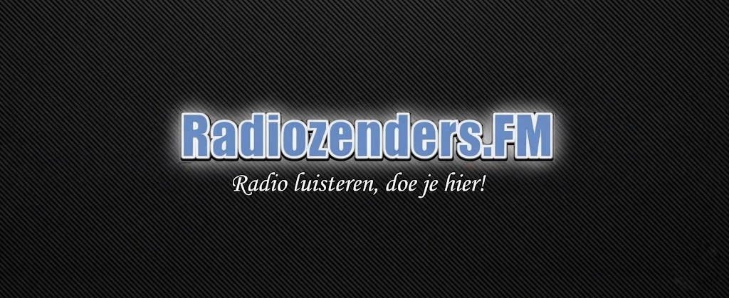 Radiozenders.FM logo met de vertrouwde slogan: Radio luisteren, doe je hier!