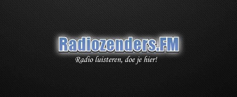 Radiozenders.FM logo met de vertrouwde slogan: Radio luisteren, doe je hier!
