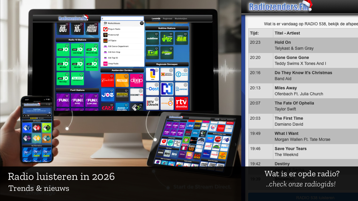 Radio luisteren in 2026. Nieuws, Trends & Updates