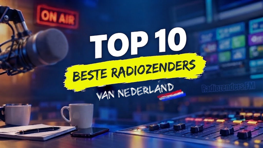 De Top 10 van de populairste radiozenders in Nederland te beluisteren op Radiozenders.FM