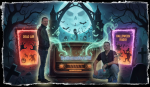 Halloween muziek 2025 | Nick en Sander luisteren naar Halloween radio & Dead air op het kerkhof!